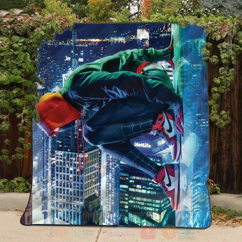 BEST Marvel Spider-Man Leap Of Faith Quilted Fabric 4 Marvel Spider Man Leap Of Faith Quilt 1 2 3