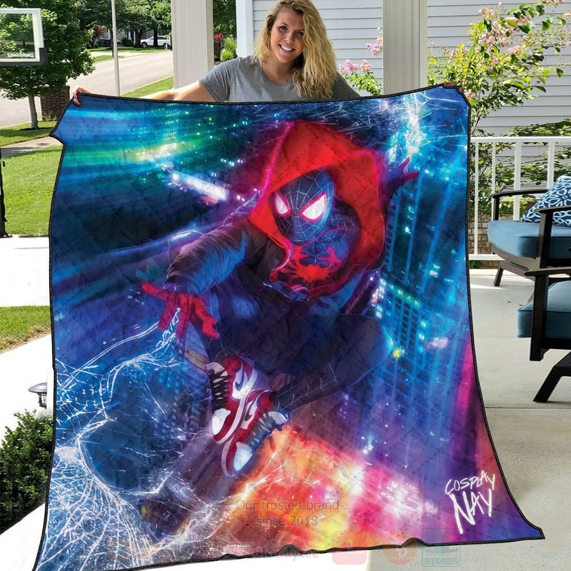 BEST Marvel Spider-Man Multiverse Slinger - Signed Quilted Fabric 6 Marvel Spider Man Multiverse Slinger Signed Quilt 1 2 3 4 5