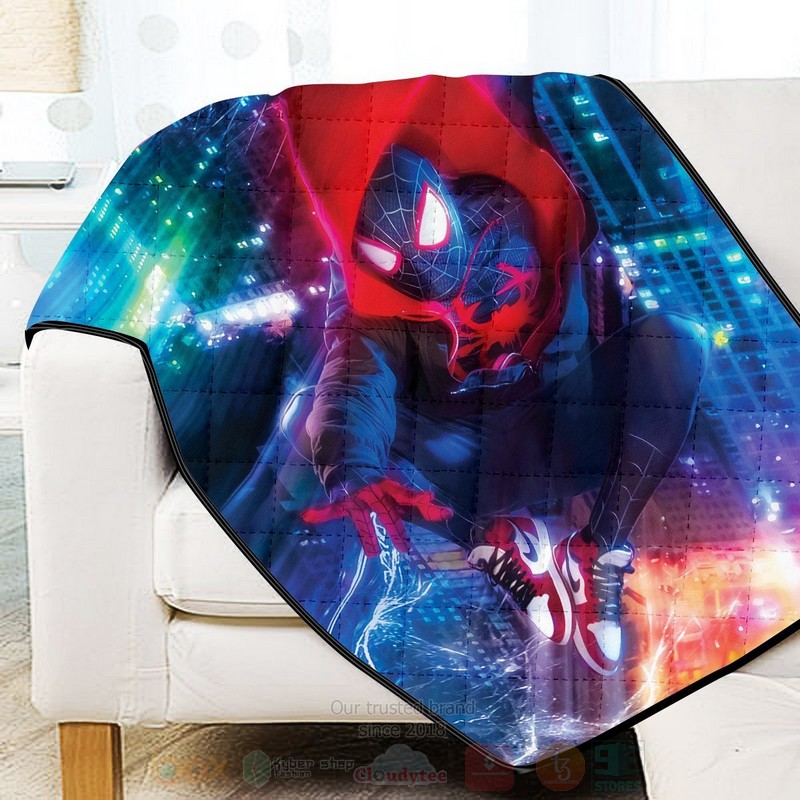 BEST Marvel Spider-Man Multiverse Slinger Quilted Fabric 3 Marvel Spider Man Multiverse Slinger Quilt 1 2