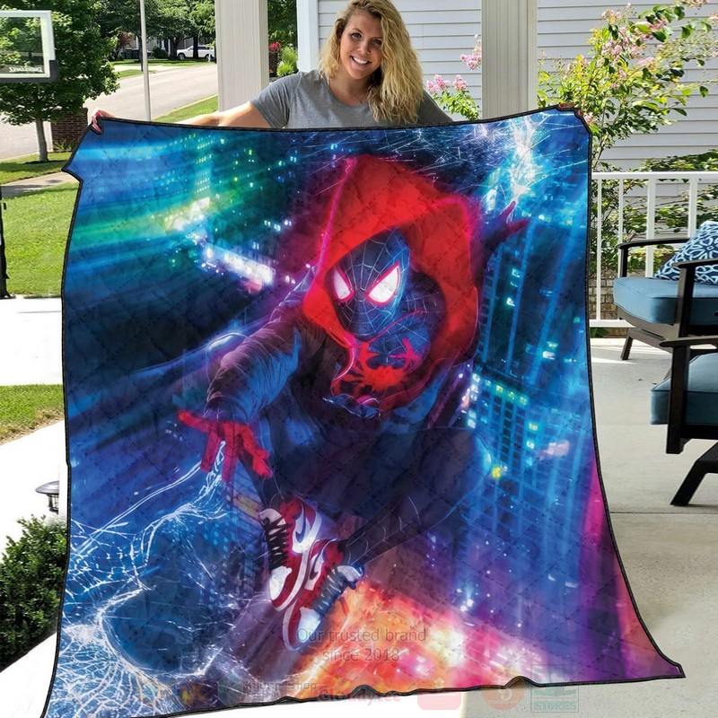 BEST Marvel Spider-Man Multiverse Slinger Quilted Fabric 6 Marvel Spider Man Multiverse Slinger Quilt 1 2 3 4 5