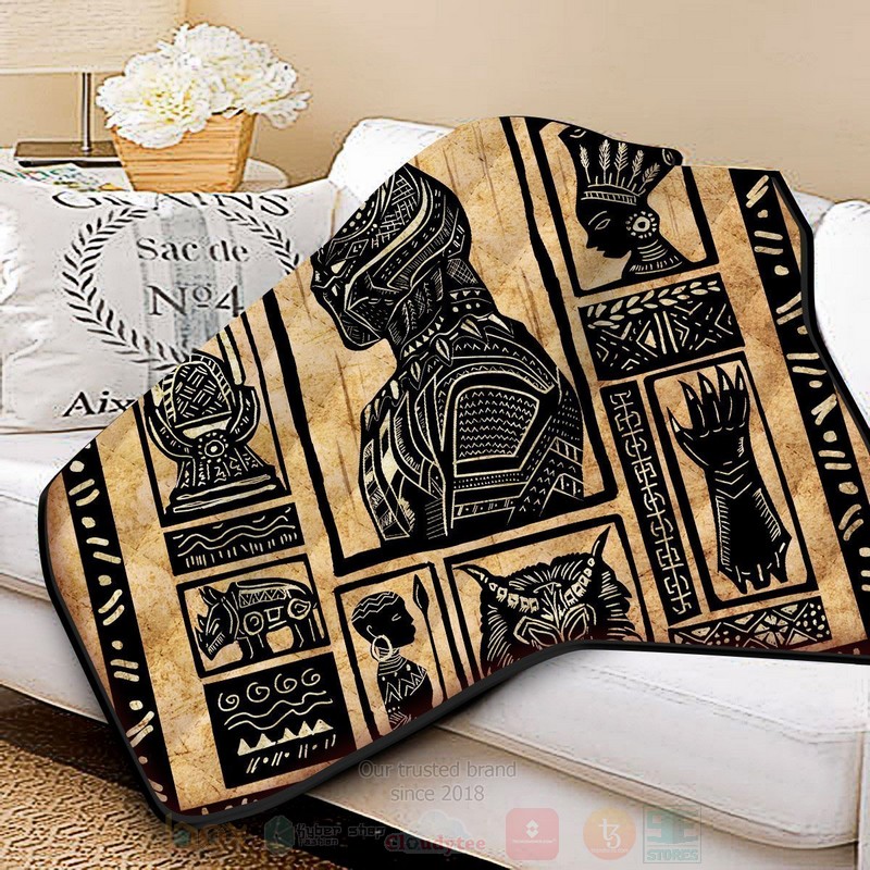 BEST Marvel Wakandan History Quilted Fabric 2 Marvel Wakandan History Quilt 1