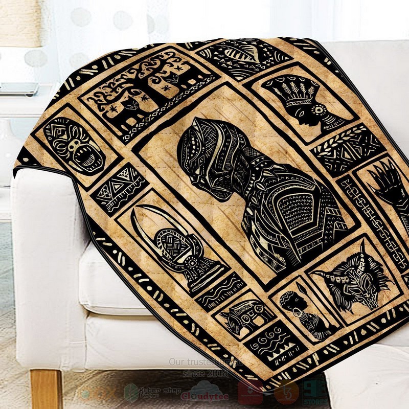 BEST Marvel Wakandan History Quilted Fabric 3 Marvel Wakandan History Quilt 1 2