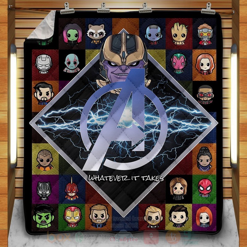 BEST Marvel Whatever It Takes Quilted Fabric 1 Marvel Whatever It Takes Quilt