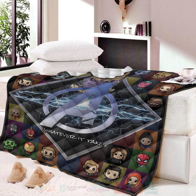 BEST Marvel Whatever It Takes Quilted Fabric 5 Marvel Whatever It Takes Quilt 1 2 3 4