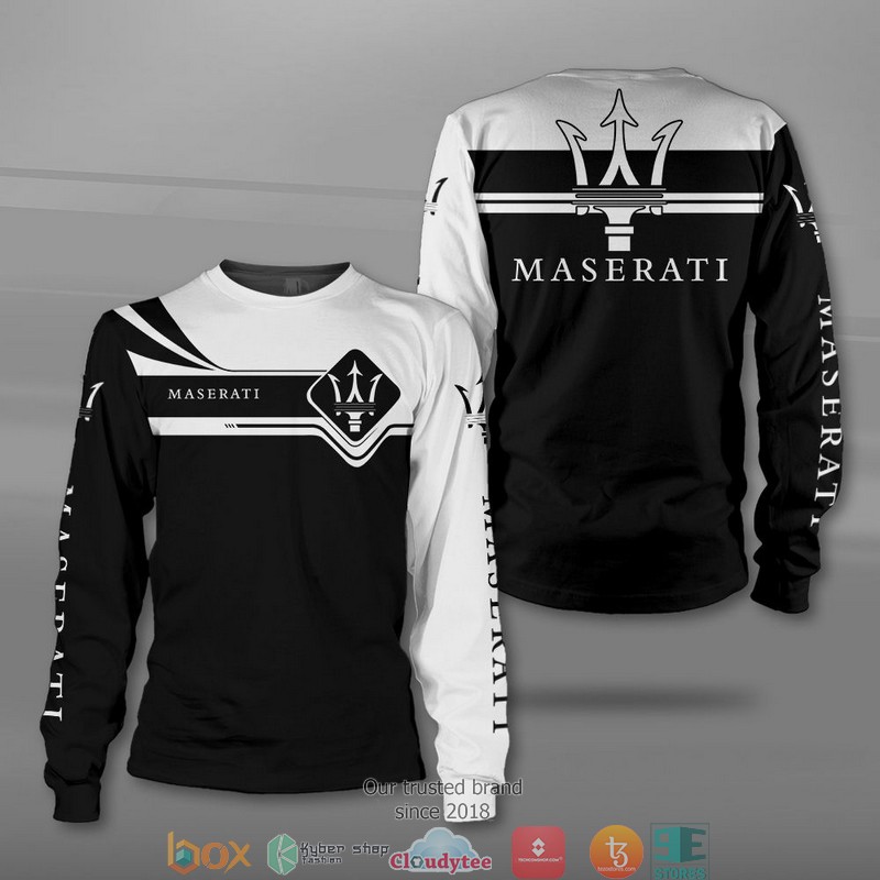 Maserati Car Motor 3D Shirt, Hoodie 3 Maserati Car Motor 3D Shirt Hoodie 1 2