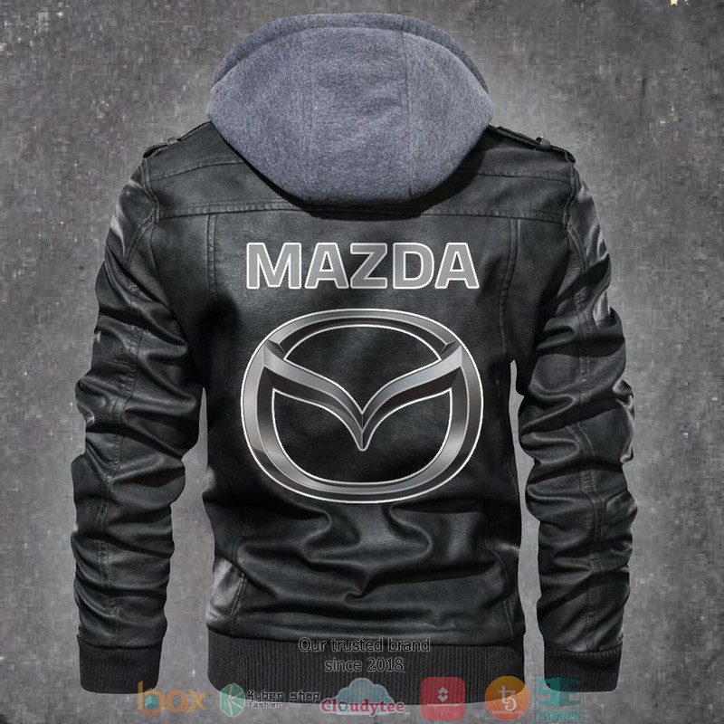 Mazda Automobile Car Leather Jacket