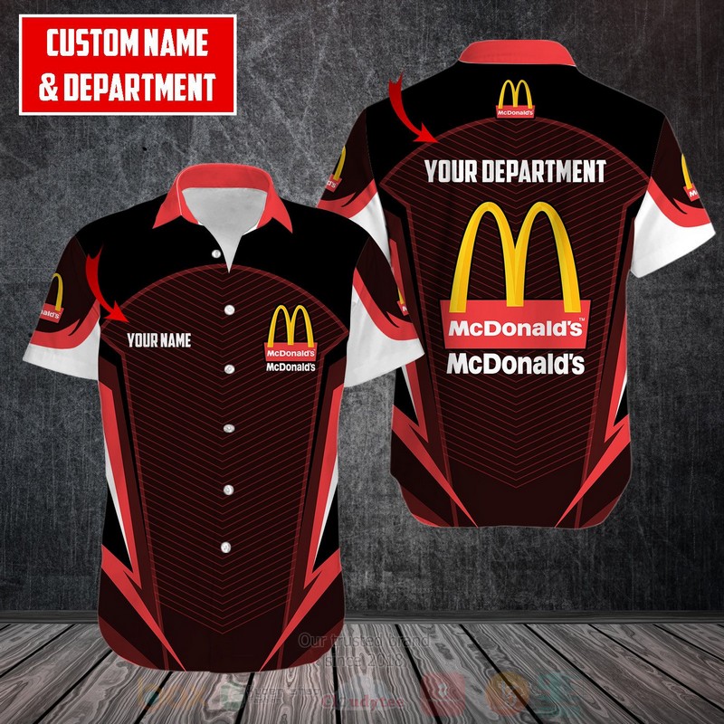 Mcdonalds Custom Name Hawaiian Shirt