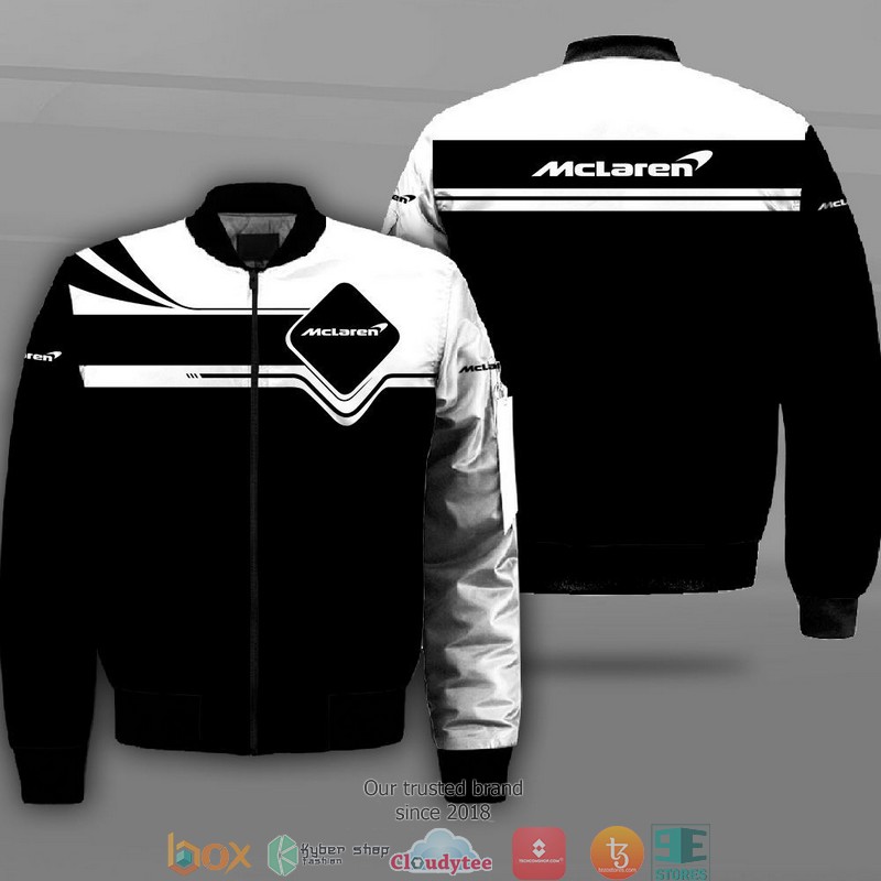 Mclaren Car Motor Bomber Jacket