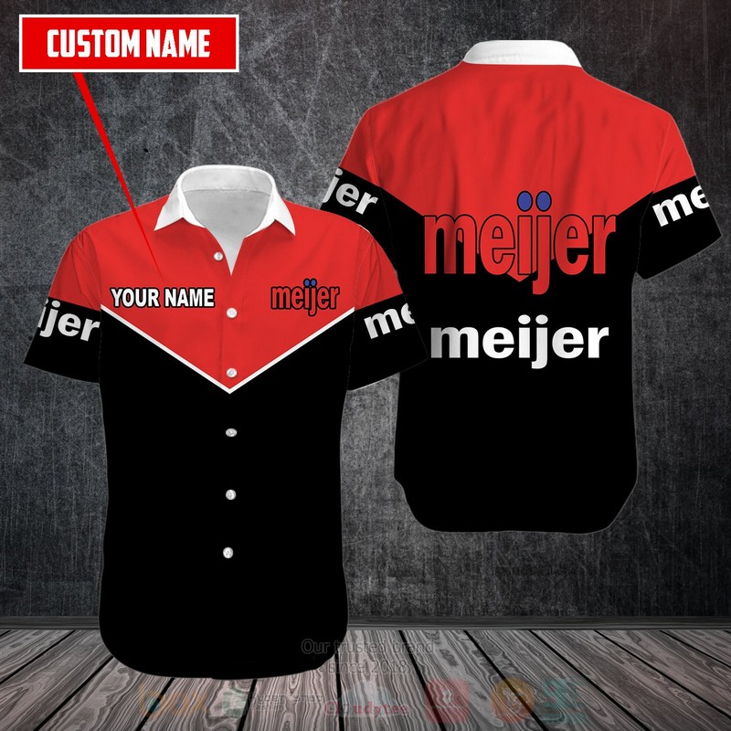 Meijer Custom Name Hawaiian Shirt