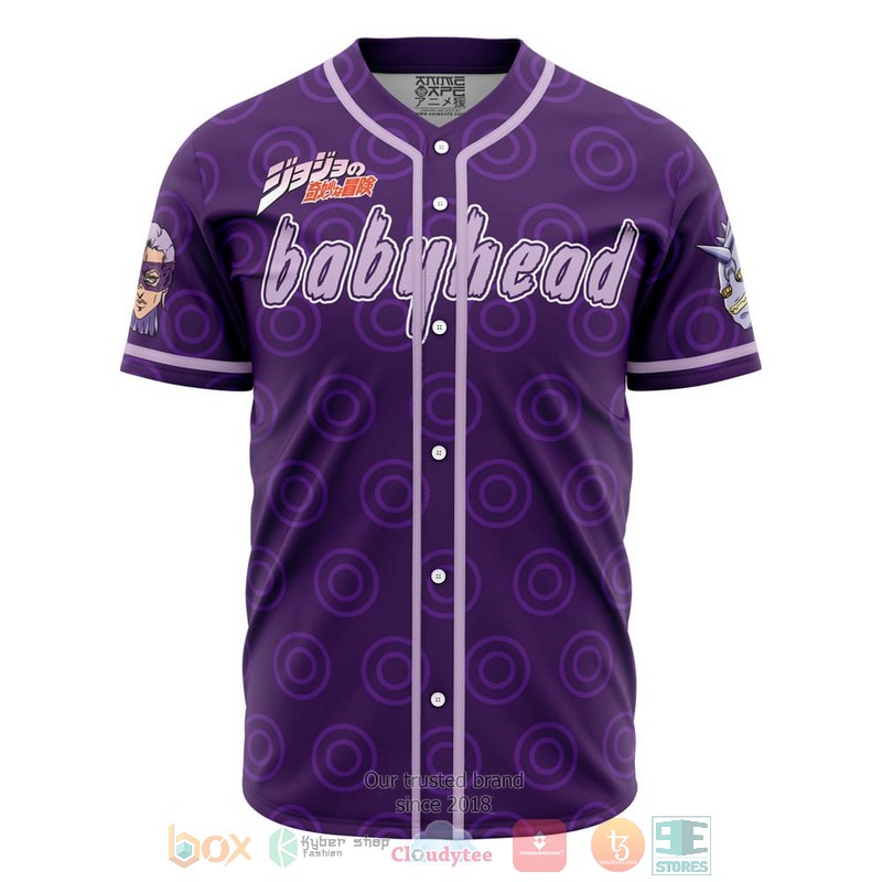 HOT Melone Babyhead Jojos Bizarre Adventure Baseball Shirt 6 Melone Babyhead Jojos Bizarre Adventure Baseball Jersey