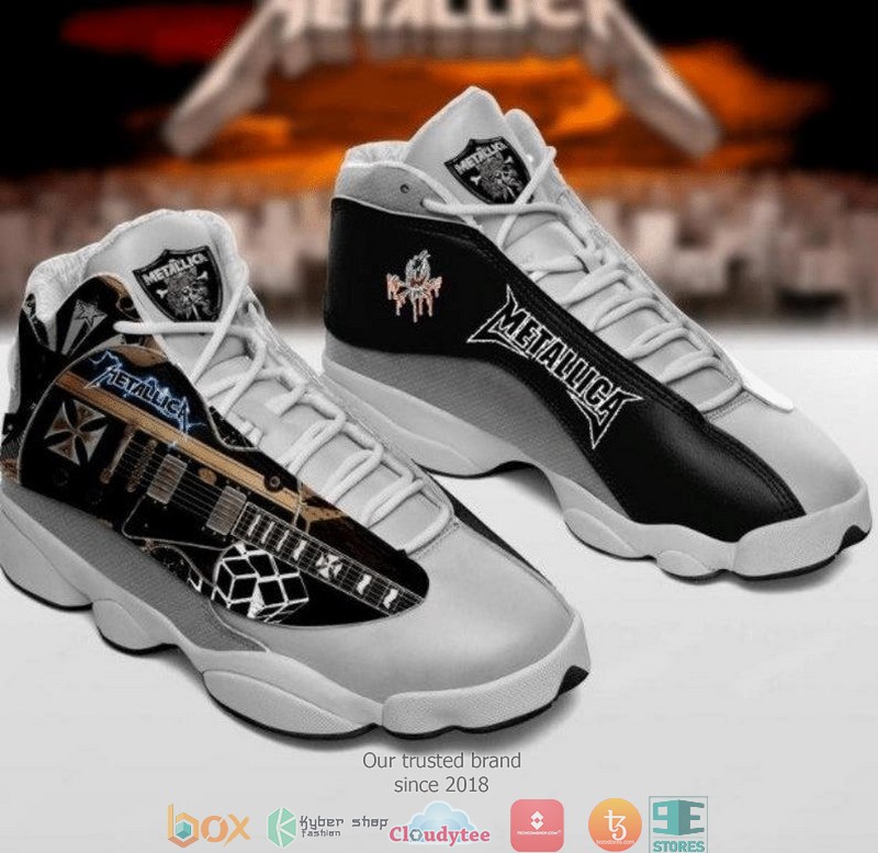 Metallica Rock Music Band Air Jordan 13 Sneaker Shoes 3 Metallica Rock Music Band Air Jordan 13 Sneaker Shoes