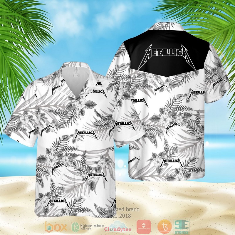 NEW Metallica band Summer Hawaii Shirt, Shorts 2 Metallica band Hawaiian Shirt Shorts 1