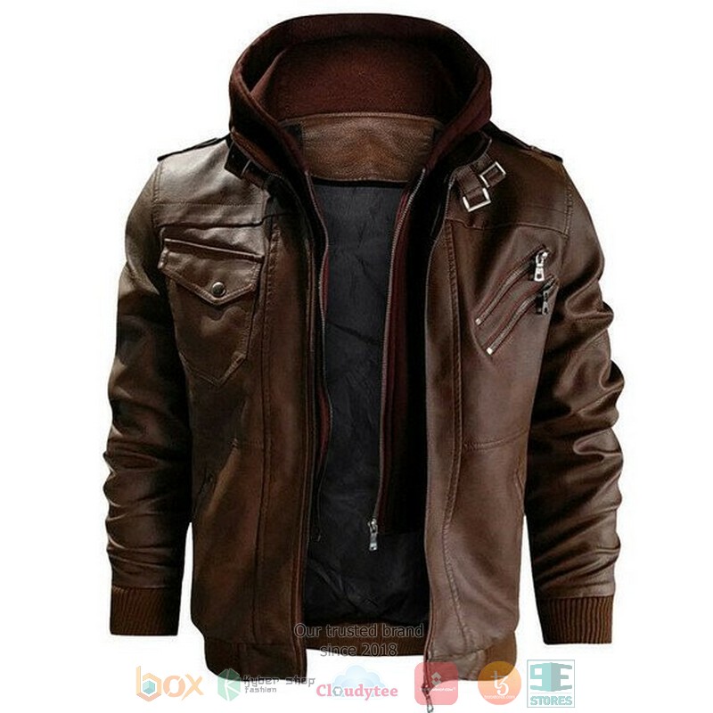 HOT Miami Dolphins NFL Football Jacket Leather 3 Miami Dolphins NFL Football Leather Jacket 1 2