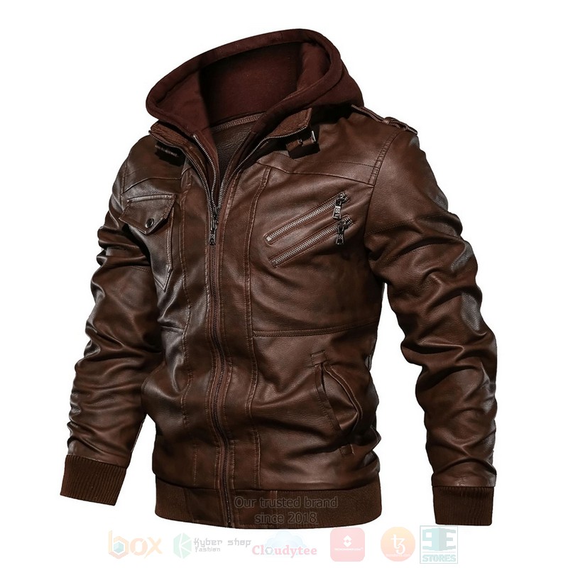 BEST Miami Dolphins NFL Champions Zipper Jacket Leather 2 Miami Dolphins NFL Footballs Leather Jacket 1