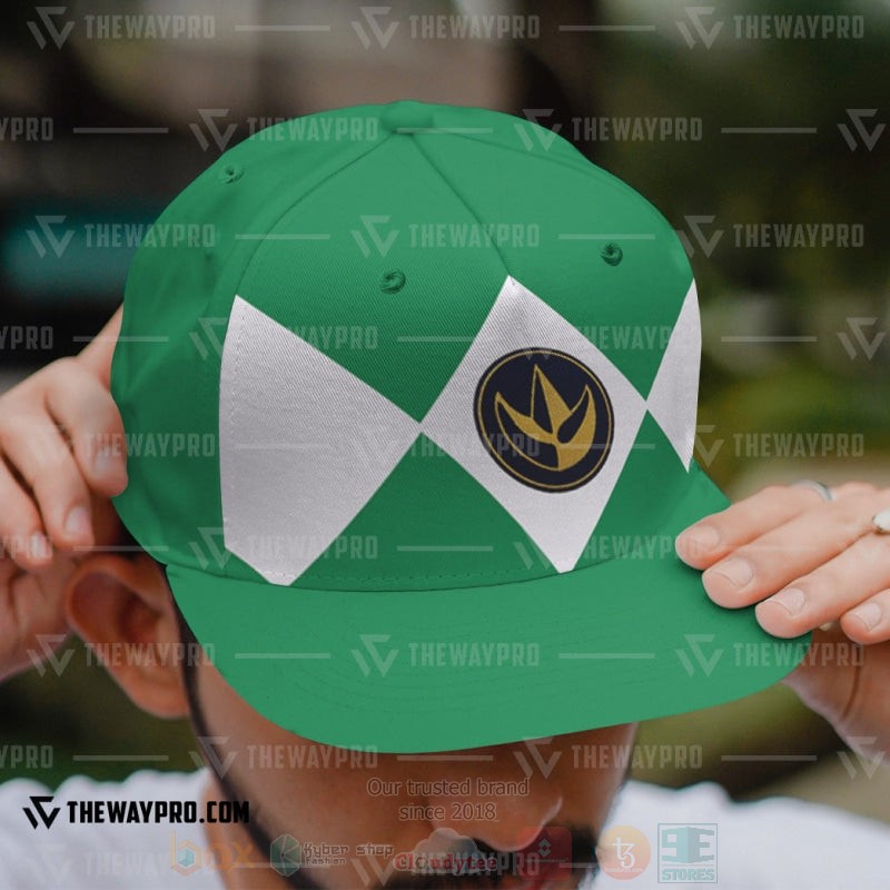Mighty Morphin Power Rangers Baseball Color Cap 1 2 3 4 5