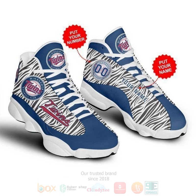 Minnesota Twins MLB Personalized Air Jordan 13 Shoes