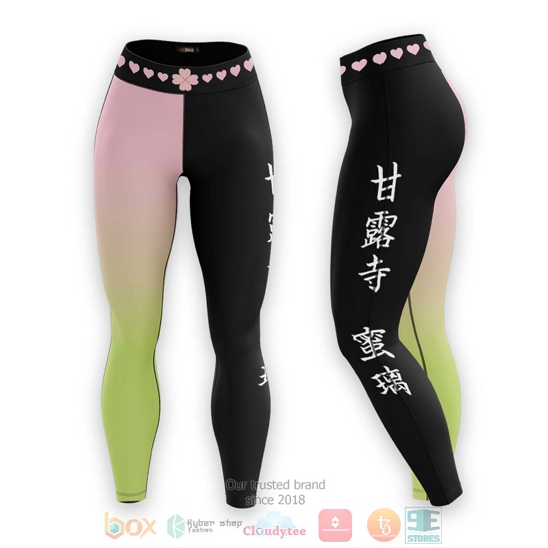 NEW Mitsuri Fashion Unisex Leggings Tights 10 Mitsuri Fashion Unisex Leggings 1 2 3 4 5 6 7 8 9