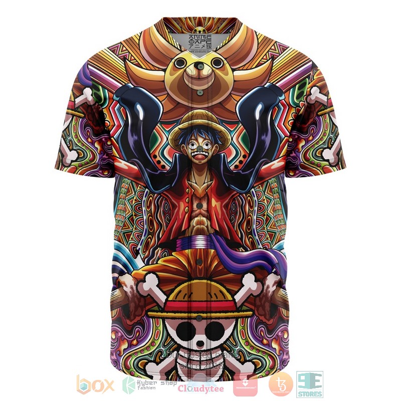 Monkey D Luffy One Piece Baseball Jersey