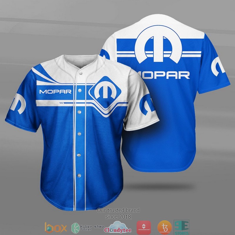 Mopar Car Motor Baseball Jersey