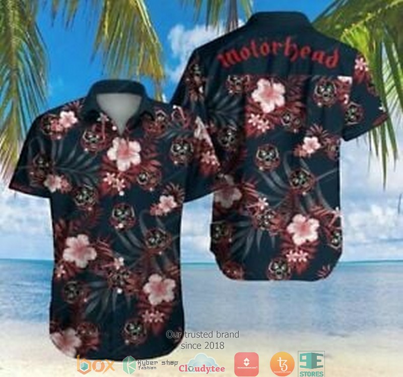 Motorhead Rock Band Short Sleeve Hawaiian Shirt