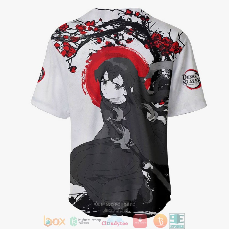 Muichiro Tokito Demon Slayer Baseball Jersey Shirt 3 Muichiro Tokito Demon Slayer Baseball Jersey Shirt 1 2