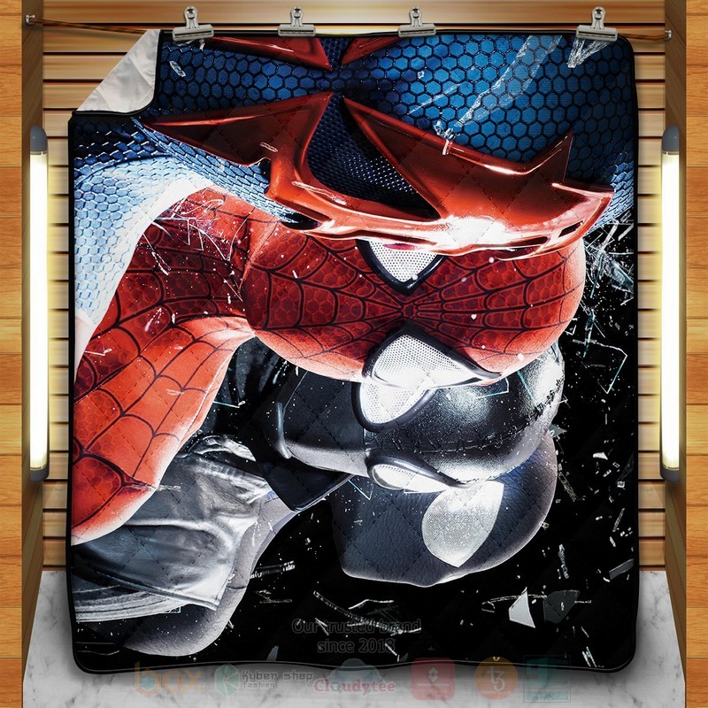 Multiverse Marvel Spider Man Quilt