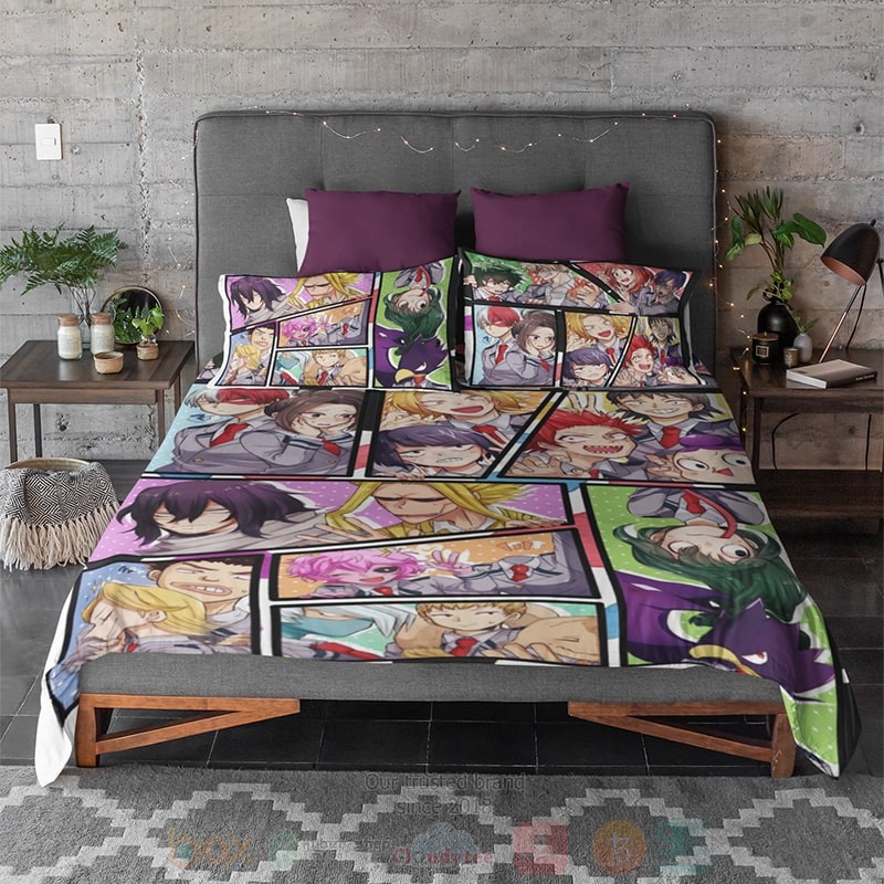 My Hero Academia Class 1 A characters Cool Bedding Set 1