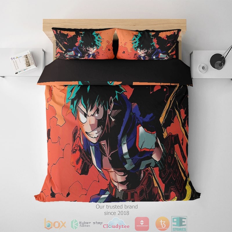 My Hero Academia Izuku Midoriya Premium Soft Blend BNHA Bedding Set