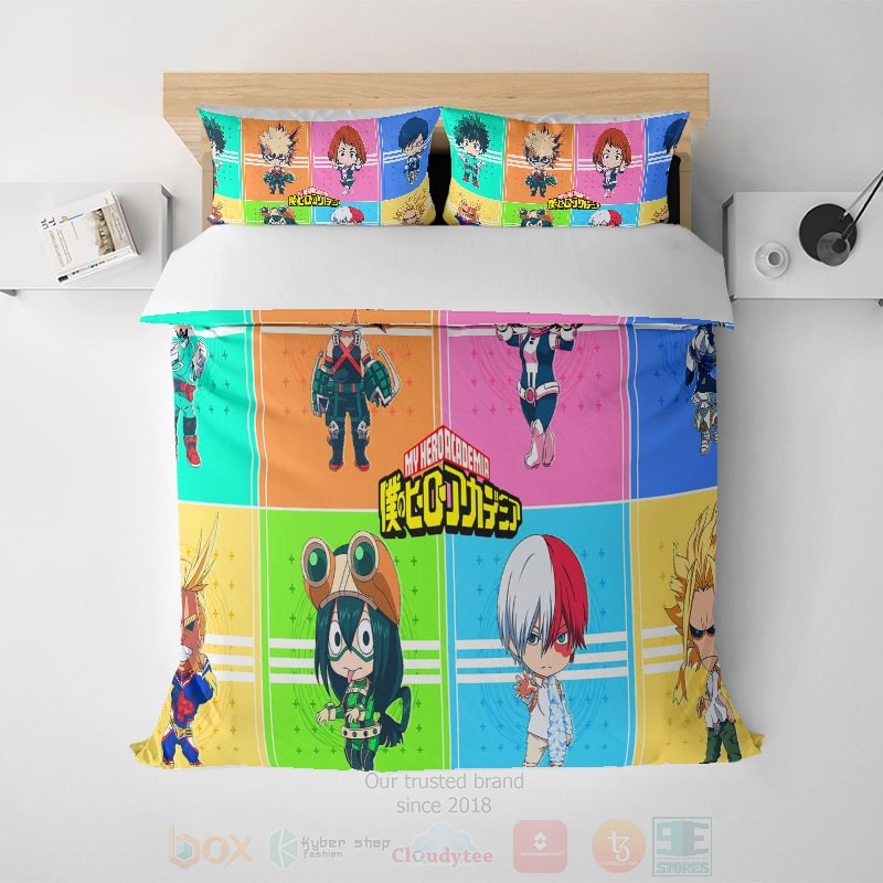 My Hero Academia Minion Heroes Bedding Set