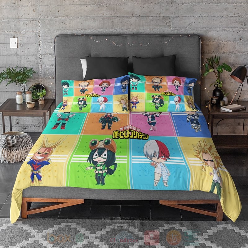 My Hero Academia Minion Heroes Bedding Set 1