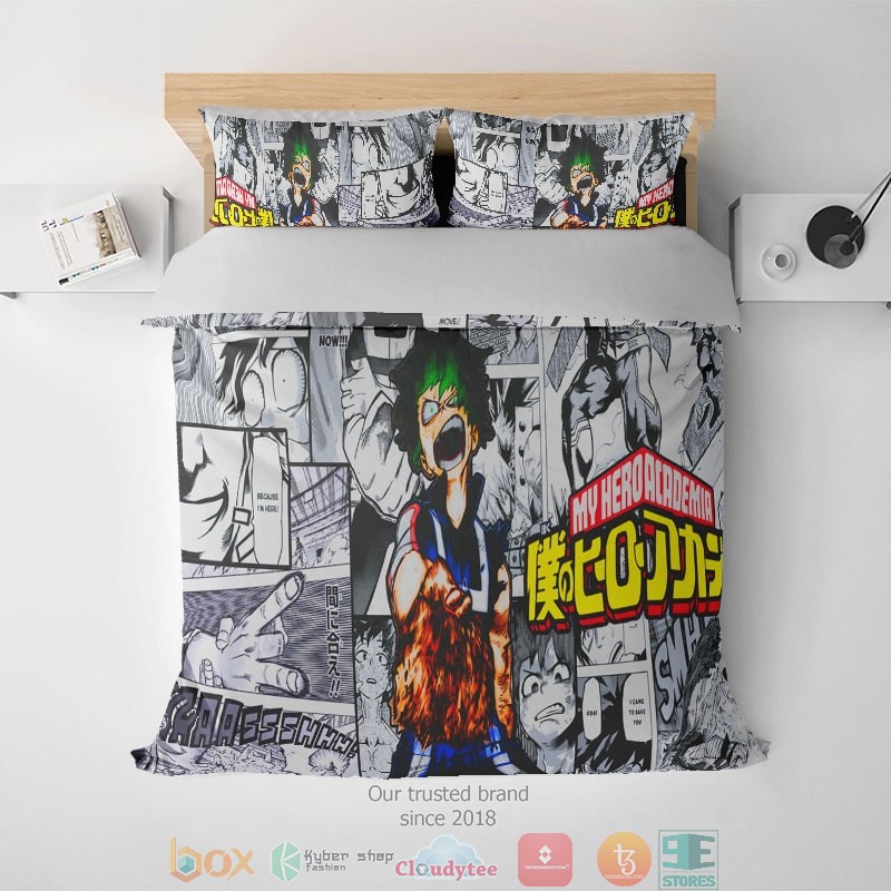 My Hero Academia News Poster style Bedding Set 8 My Hero Academia News Poster style Bedding Set