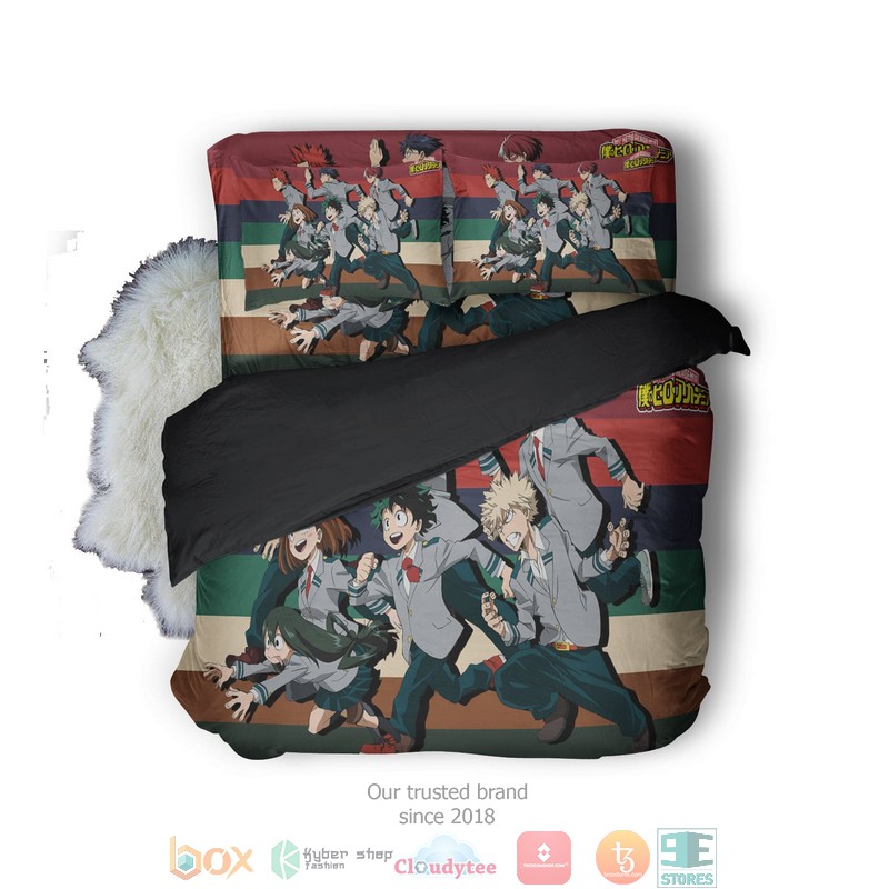 My Hero Academia UA School Style Bedding Set 1 My Hero Academia UA School Style Bedding Set