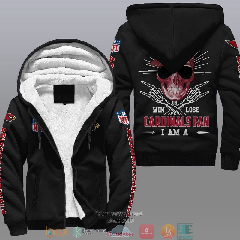 NFL Arizona Cardinals I Am A Cardinals Fan Fleece Hoodie 12 NFL Arizona Cardinals I Am A Cardinals Fan Fleece Hoodie
