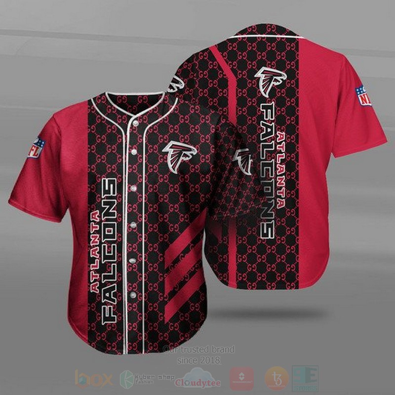 NFL Atlanta Falcons Baseball Jersey Shirt