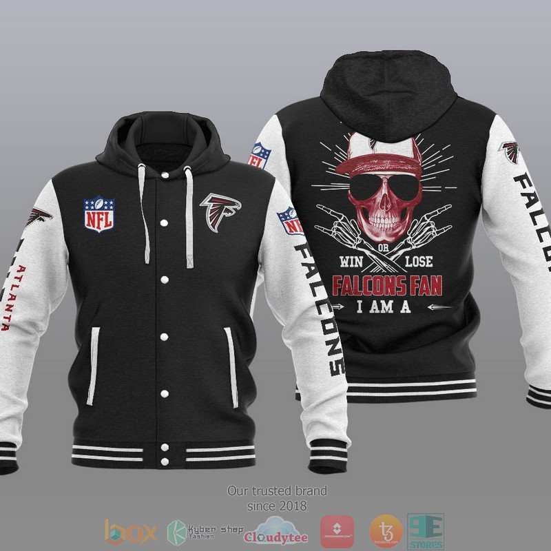 NFL Atlanta Falcons I Am A Falcons Fan Baseball Hoodie Jacket
