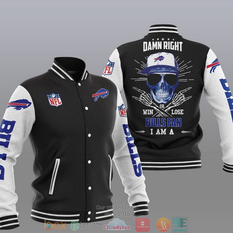 NFL Buffalo Bills I Am A Bills Fan Baseball Jacket