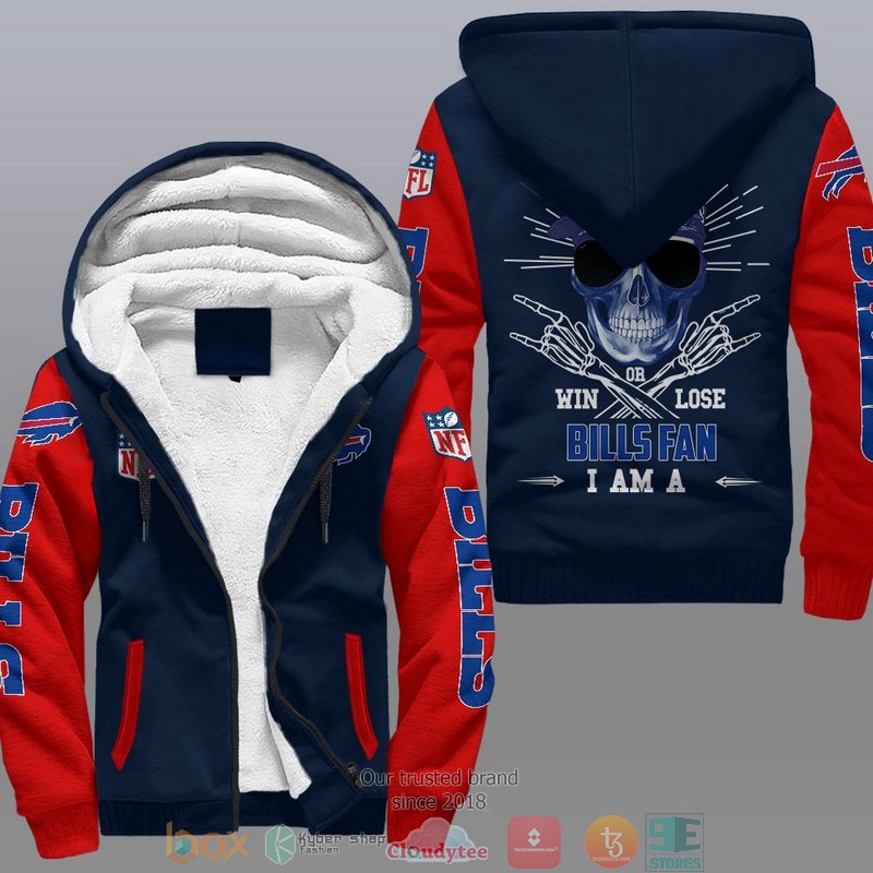 NFL Buffalo Bills I Am A Bills Fan Fleece Hoodie 4 NFL Buffalo Bills I Am A Bills Fan Fleece Hoodie 1 2 3