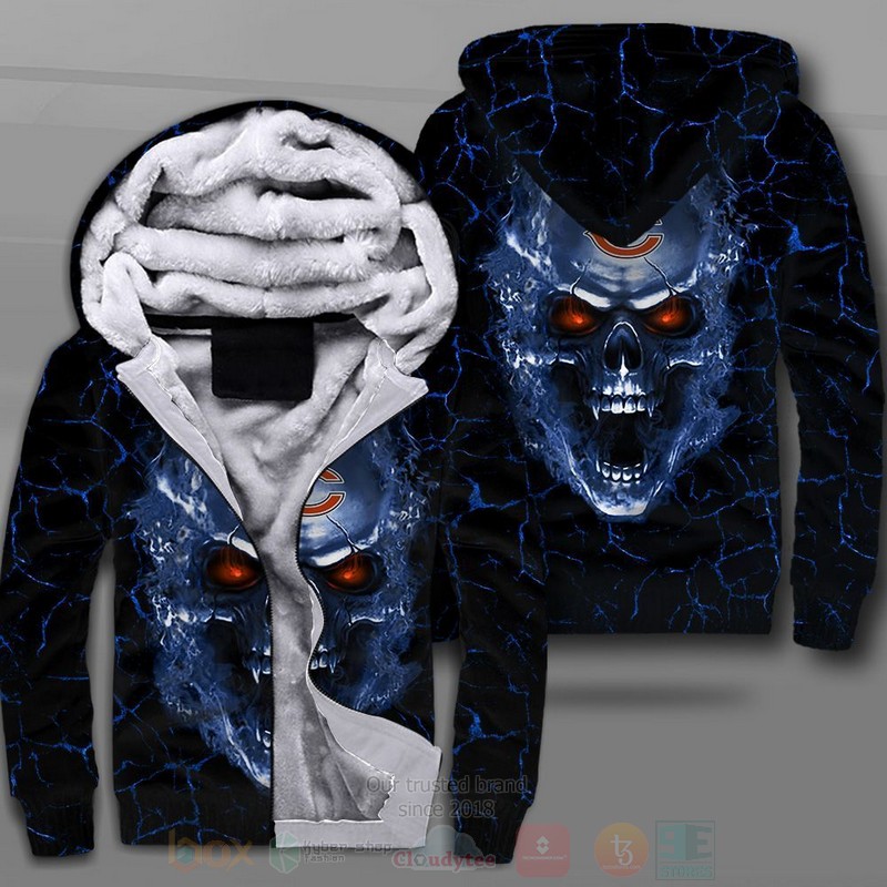 NFL Chicago Bears 3D Fleece Hoodie