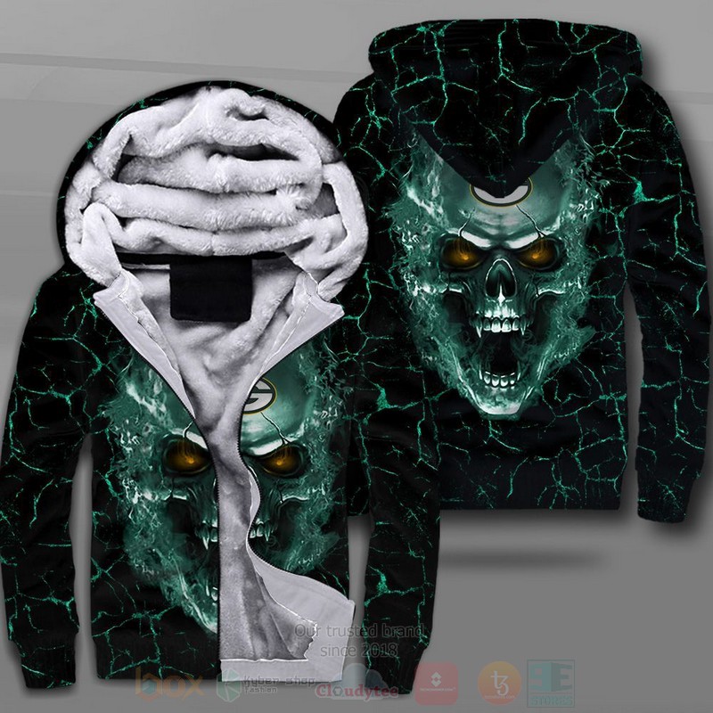 NFL Green Bay Packers 3D Fleece Hoodie