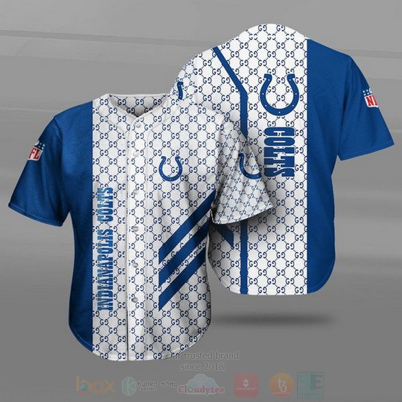 NFL Indianapolis Colts Baseball Jersey Shirt