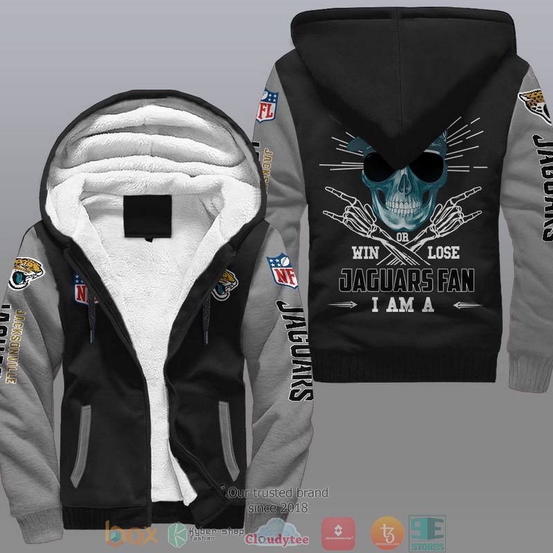 NFL Jacksonville Jaguars I Am A Jaguars Fan Fleece Hoodie 2 NFL Jacksonville Jaguars I Am A Jaguars Fan Fleece Hoodie 1