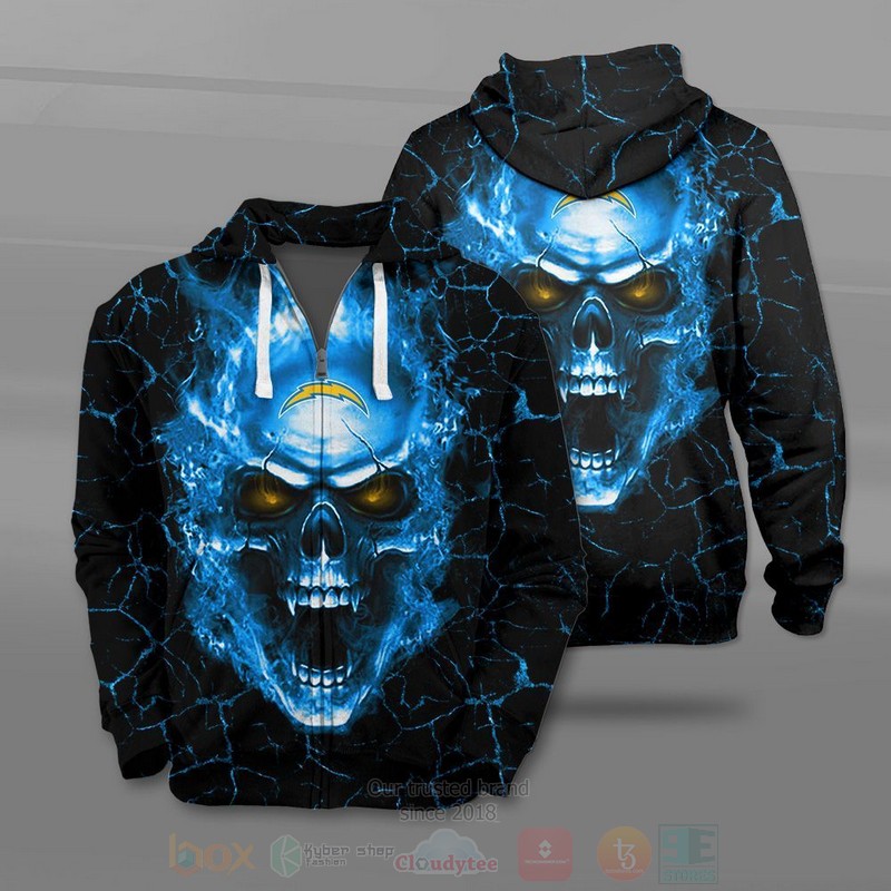 BEST NFL Los Angeles Chargers Unisex 3D T-Shirt, Hoodie 4 NFL Los Angeles Chargers 3D Hoodie Shirt 1 2 3