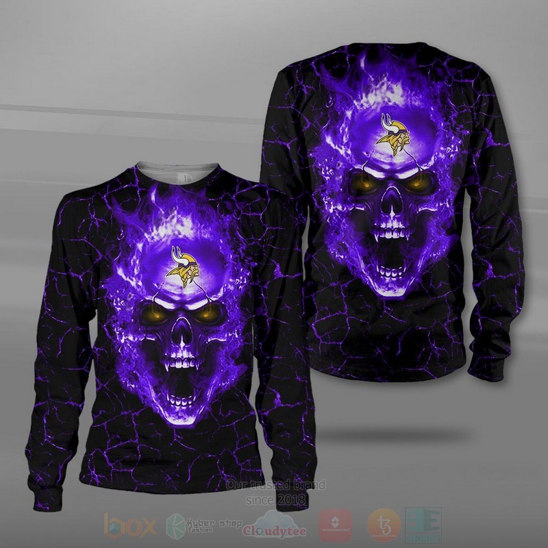 BEST NFL Minnesota Vikings Unisex 3D T-Shirt, Hoodie 3 NFL Minnesota Vikings 3D Hoodie Shirt 1 2