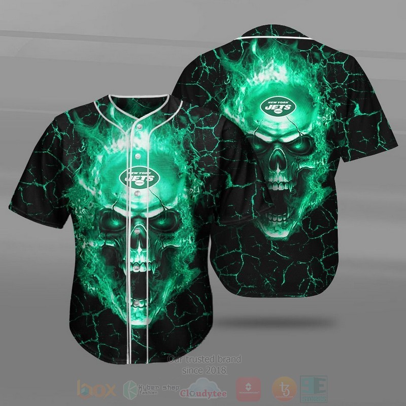 NFL New York Jets Baseball Jersey Baseball Jacket