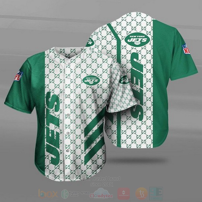NFL New York Jets Baseball Jersey Shirt