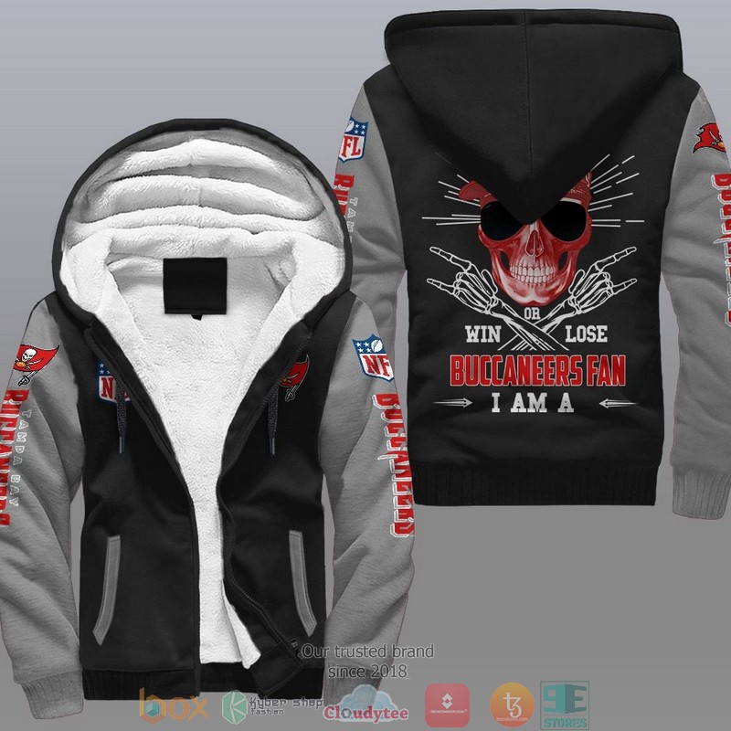 NFL Tampa Bay Buccaneers I Am A Buccaneers Fan Fleece Hoodie 2 NFL Tampa Bay Buccaneers I Am A Buccaneers Fan Fleece Hoodie 1