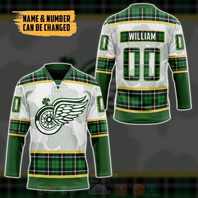 BEST NHL Detroit Red Wings NHL St. Patrick Days Concepts Personalized Jersey Hockey 3 NHL Detroit Red Wings NHL St Patrick Days Concepts Personalized Hockey Jersey 1 2