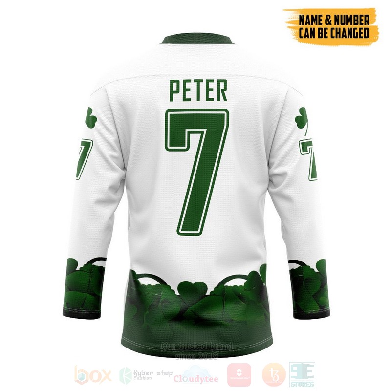 NHL Minnesota Wild 2022 St Patrick Day Personalized Hockey Jersey 1