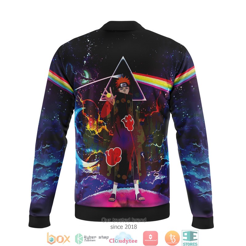 Naruto Akatsuki Astral Led Pain Casual Bomber Jacket 2 Naruto Akatsuki Astral Led Pain Casual Bomber Jacket 1