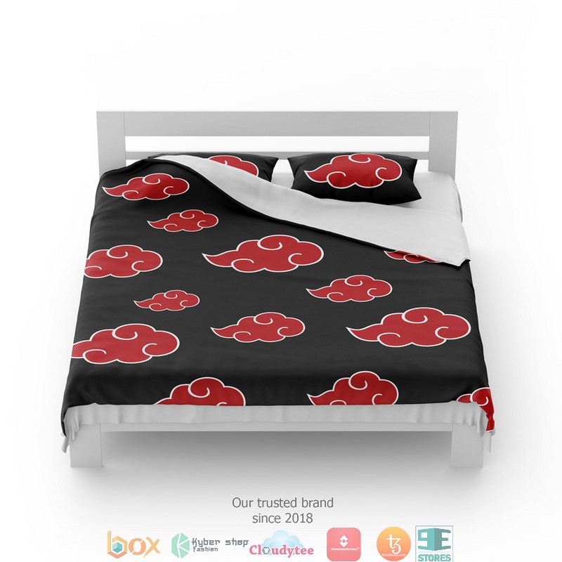 Naruto Akatsuki Bedding Set 2 Naruto Akatsuki Bedding Set 1